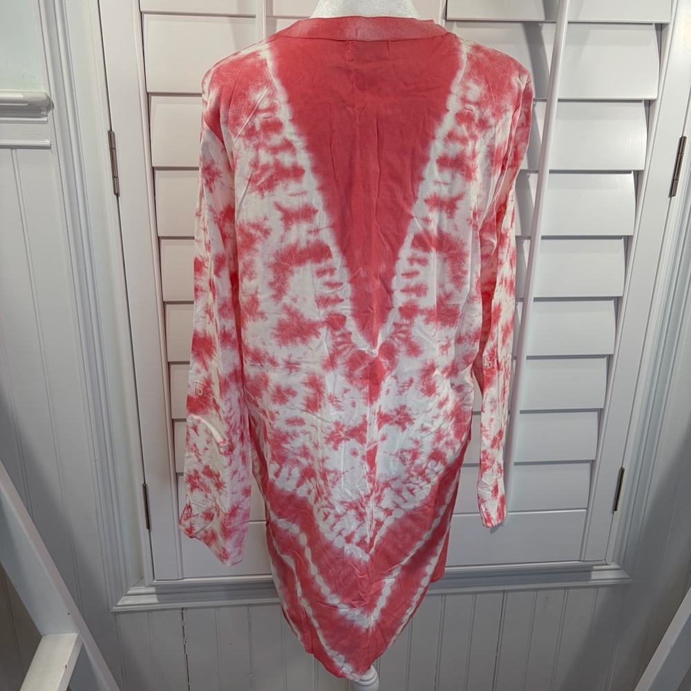 Mud Pie Tie Dye Swim Coverup - Picture 3 of 6